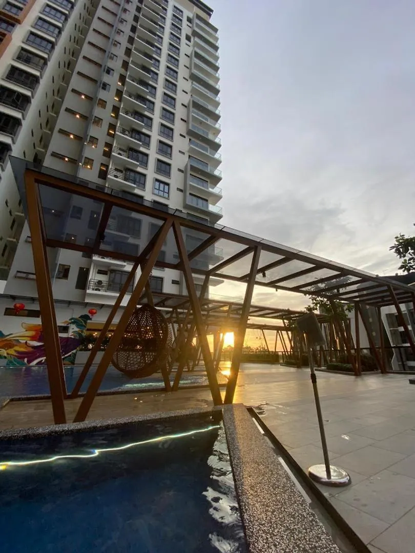 Apartment K Avenue Deluxe 2 Queen Studio Kota Kinabalu