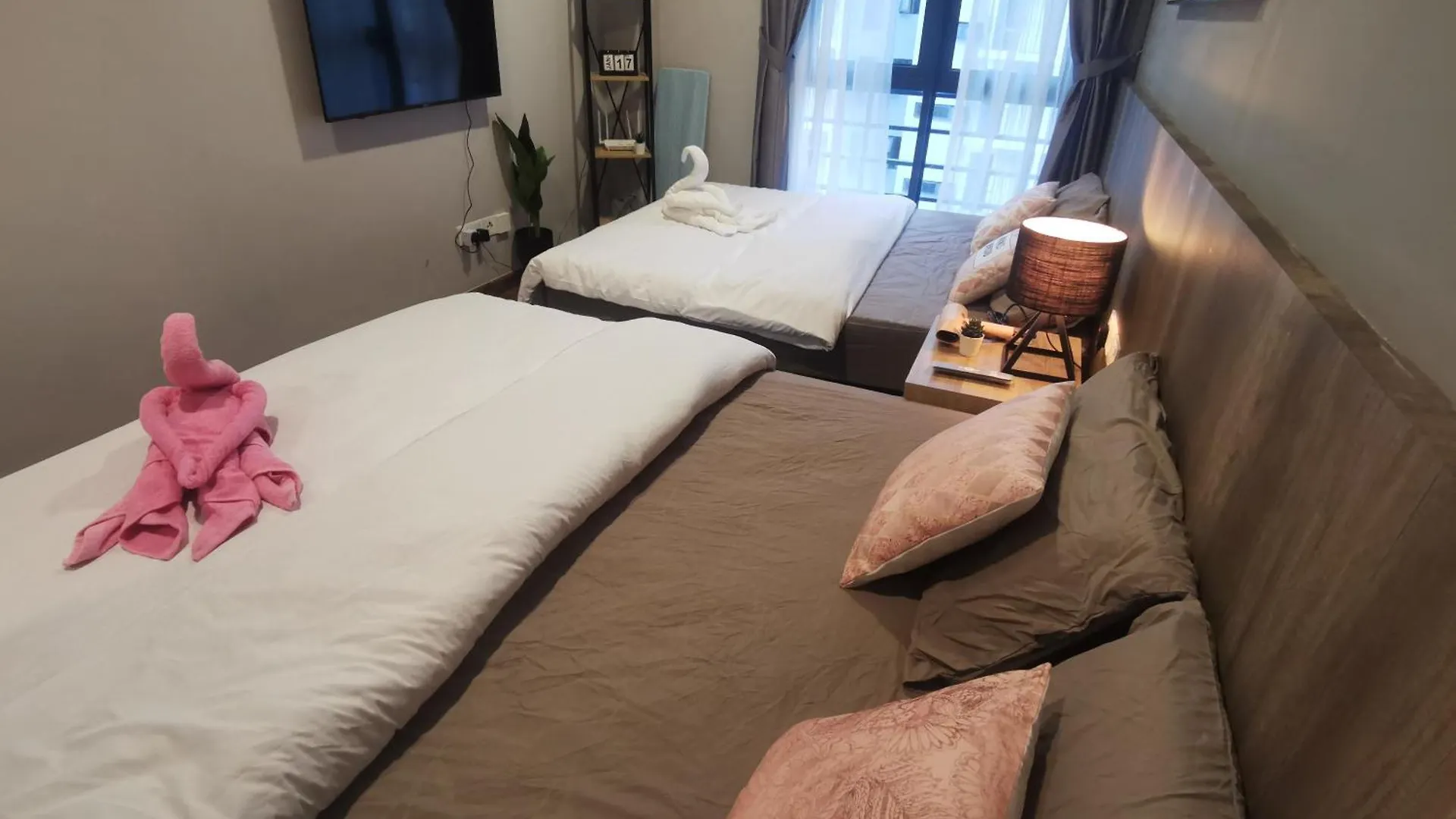Apartment K Avenue Deluxe 2 Queen Studio Kota Kinabalu