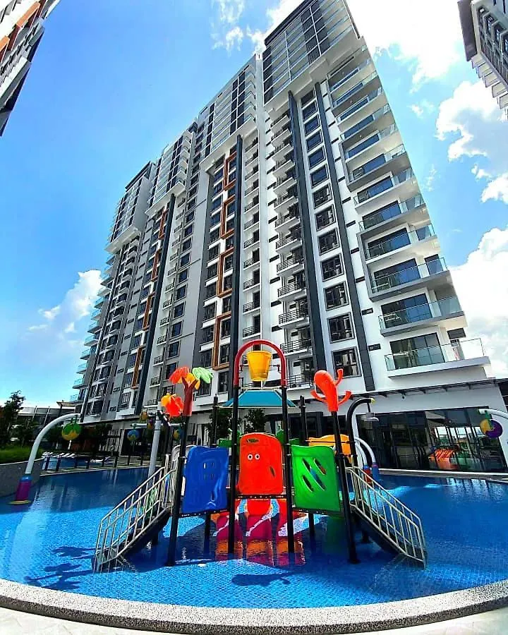 K Avenue Deluxe 2 Queen Studio Kota Kinabalu 0*,