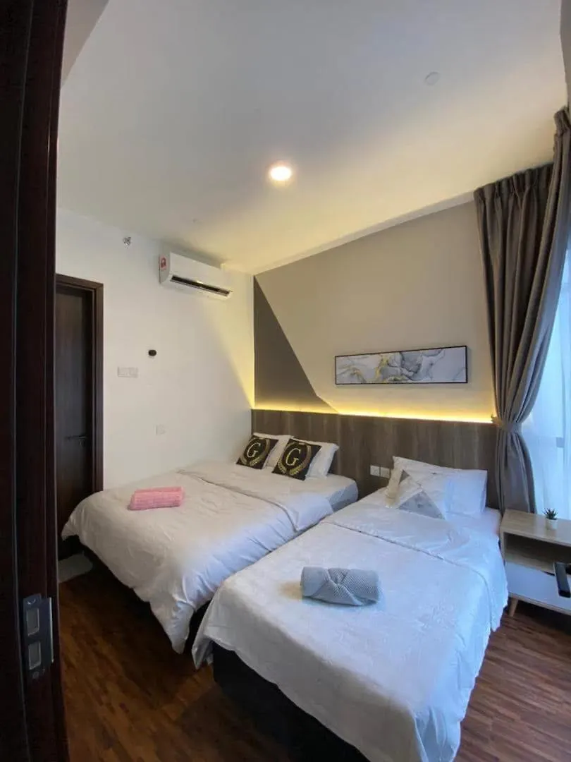 K Avenue Deluxe 2 Queen Studio Kota Kinabalu Apartment